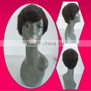 100% Human Hair Wigs Short European Hair Wigs thumbnail-1