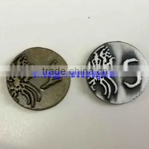 NO MOQ!Enamel Metal Challenge Coin, Custom Medal Coins,commemorative Round Coins thumbnail-4