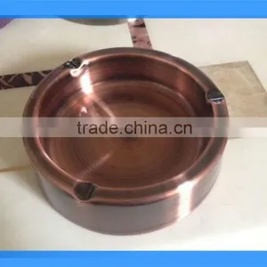 DCA009116BR(15) 15cm Diameter Stainless Steel Table Ashtray,15cm Metal Ashtray thumbnail-1