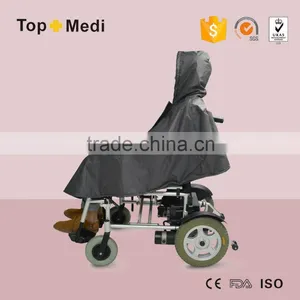 Topmedi New Design of Waterproof Raincoats Hot Sale Elderly Care Products Wheelchair Capes for Disabled Users thumbnail-3