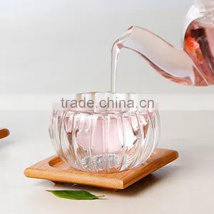 Double Wall Kung fu Tea Cup Glass Cup High Borosilicate Glass Handmade DC 148 ML Glass thumbnail-2