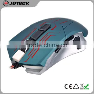 High Speed 9d Optical Gaming Mouse/latest Metal Frame Laser Computer Mouse With AVAGO Mouse Sensor 9800 thumbnail-2