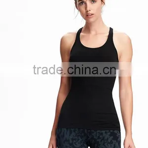 Custom Logo Yoga Vests Gym Tank Top Workout Sports Wear Fashion Tank Top Women thumbnail-3