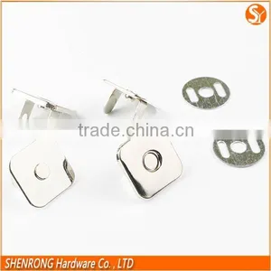 Wholesale Square Embedded Magnetic Button, Square Shirt Buttons, Square Men Jackets Button thumbnail-4