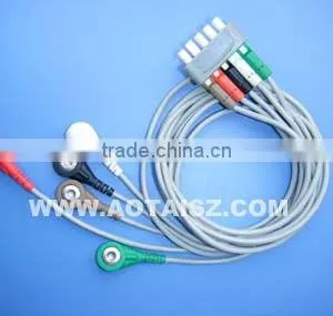 5 Lead Patient Monitor Ecg Cable thumbnail-1