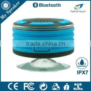 My Speaker F013 Black/blue Color IPX7 Waterproof Shower 5W Speaker With Super Bass Sound thumbnail-4