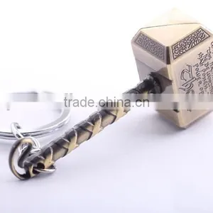 Newest Marvel Thor Keychain Thor Hammer Keychain Alloy Hammer of Thor Keychain thumbnail-3