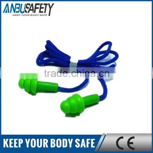 Eco-friendly Anti uv Silicone Earplugs With String thumbnail-1