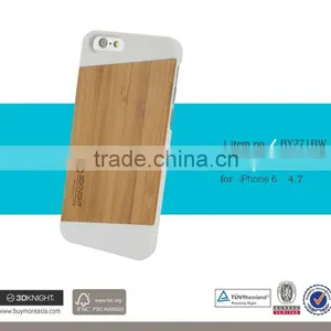 2016 Sublimation Phone Cases Blank Mobile Phone Case Real Bamboo Printing For IP6, for Iphone 6s Blank Case thumbnail-2