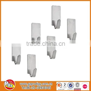 Adhesive Metal Small Wall Hooks/adhesive Hangers/ Small Metal Hooks thumbnail-6