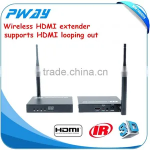 Pinwei PW-DT211W HDMI Wireless Extender 50m (164ft) HDMI Extender With IR and HDMI Looping Out thumbnail-2