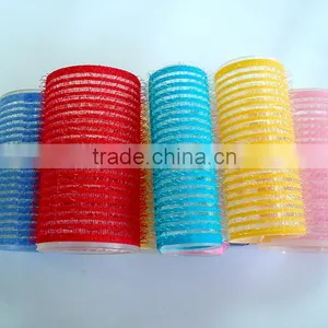 Wholesale Plastic Soft Foam Sponge Velcro Hair Roller for Salon thumbnail-3