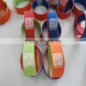 Each Unique qr Code Print id Bracelet thumbnail-2
