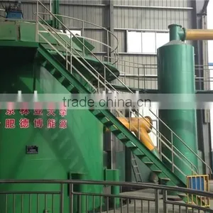Biomass Downdraft Fixedbed Gasifier for Burn Boilers, Kilns . Rice Husk Gasification Power Plant Electric Plant thumbnail-3