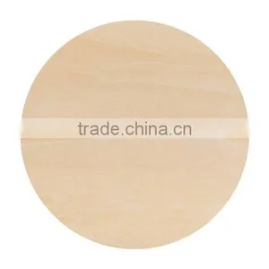 High Quality Best Price Round Wooden Plate thumbnail-3