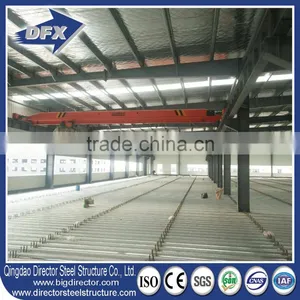 Steel Frame Workshop With Crane Steel Structures Design thumbnail-6