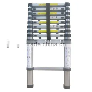 2.9m Aluminium Telescopic Ladder thumbnail-1