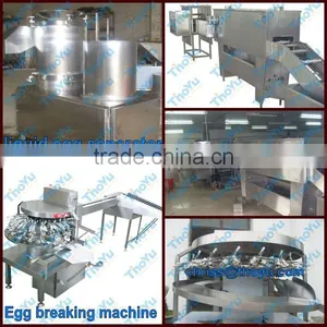 Best Selling Egg Yolk and White Seperator 10000pcs/h on Bakery Exhibition +86-133-3371-9169 thumbnail-1
