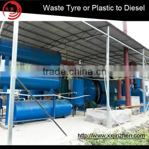 2016 New Design Waste Tyre Rubber Recycling Plant/ Tire Recycle Oil Pyrolysis Plant thumbnail-4