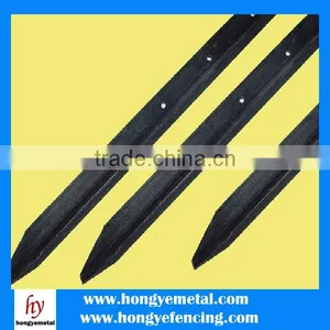 Black Painted Star Fence Post For Livestock Farm From Hongye Factory thumbnail-4