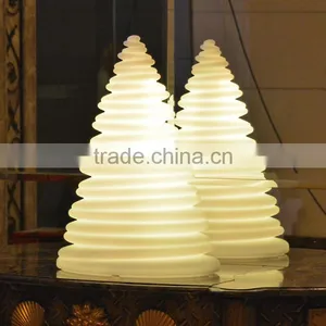 Christmas Ornaments LED Glowing Tower Lamp Led Christmas Tree Decorations USB Rechargeable Used Indoor/outdoor thumbnail-5