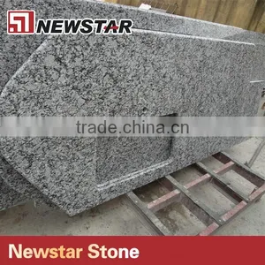Granite Island Countertop White Granite Prefab Island thumbnail-1
