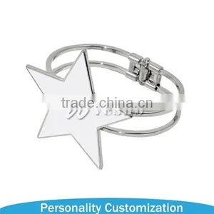 2015 Hot Fashion DIY Decorative Metal Sublimation Bracelet in Summer thumbnail-4