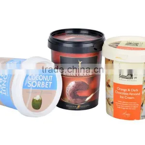 Customized IML Rigid Plastic Boxes Containers Cups Packagings thumbnail-1