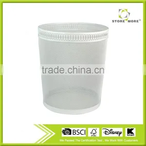 Metal Mesh Trash Can/ New Fashion Beautiful Trash Can thumbnail-1