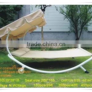 2 Person Patio Hammock Bed With Canopy thumbnail-1