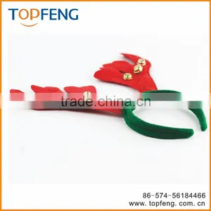 Christmas Reindeer Antlers Headband /hairhand for Christmas/sweat Headband Christmas and Party thumbnail-2
