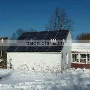 15kw Dual Axis Solar Tracking System Solar System With Roof Rack Solar and Wind Power Generation thumbnail-4
