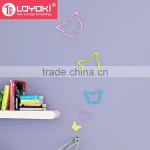 New DIY MDF Wood Butterfly Shape Wall Sticker Best and Colorful 3D Sticker Wholesale Wall Decor thumbnail-2
