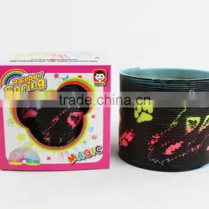 Plastic Magic Rainbow Spring With Animal Pattern Toys/hot Sale Rainbow Circle thumbnail-1