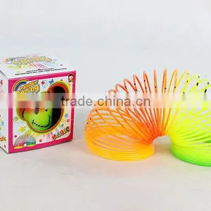 Kids Colorful Magic Rainbow Spring Educational Toys/plastic Rainbow Circle thumbnail-1