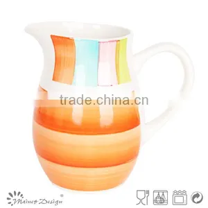 Handpainted Tea Coffee Creamer Container thumbnail-1