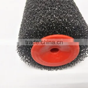 4' Black Polyester European Style Paint Roller Cover thumbnail-3