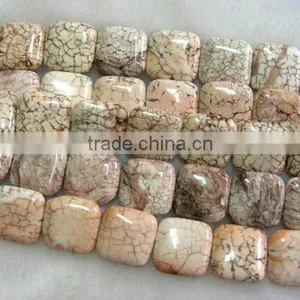Wholesale Jewelry Fashion Facet Shape Turquoise Loose Beads Strand thumbnail-1