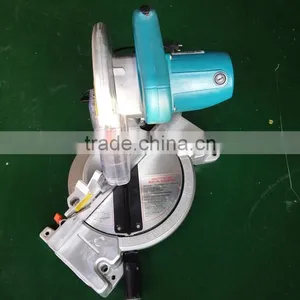 255mm 10in 1650w Portable Electric Wood/Aluminum Cutting Cut Off Machine Miter Saw Types Saw Cutting Wood thumbnail-6
