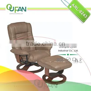 Oufan Soft PU Leather Recliner Chair With Ottoman ARL-8243 thumbnail-1