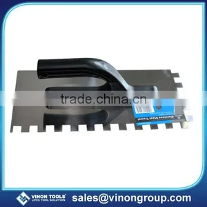 Finishing Trowel, Plastering Trowel, Stainless Steel Trowel W/plastic Handle thumbnail-1