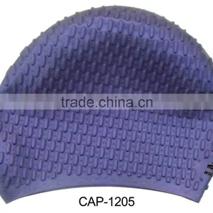 100% Silicone Shark Swim Cap,funny Swimming Cap,water Drop Design(CAP-1200) thumbnail-4
