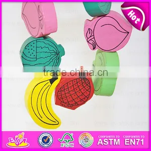 2015 Wholesale Novelty Kids Wooden Threading Toy,Creative Children Wooden Toy Threading,Wooden Threading Educational Toy W11E040 thumbnail-6