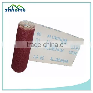 J-wt Aluminum Oxide Red Cotton Abrasive Emery Sand Cloth Type Jumbo Roll thumbnail-1