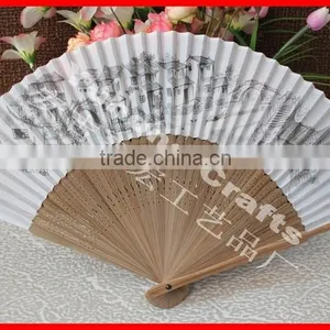 New Design Fabric Foldable Fan for Advertising thumbnail-3