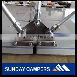 Outdoor Product Fitness Equipment Canvas Cotton Car Roof Tent for Sale thumbnail-2