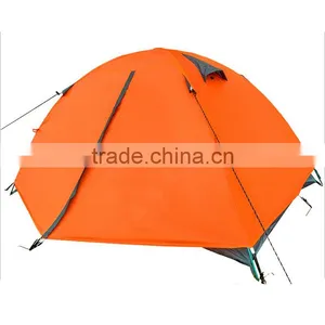 High Quality Outdoor Camping Double Layer 2 Person Water Proof 4 Seasons Hiking Tent thumbnail-2