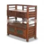 RODEO BOOK RACK 2 DRAWERS 2 DOORS thumbnail-1