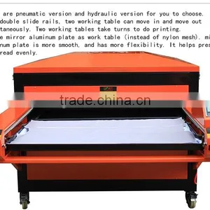 2017 Best Price Two Stations Sublimation Printing Machine thumbnail-5