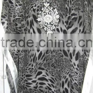 LEOPARD PRINT Kaftan COVER UP thumbnail-1